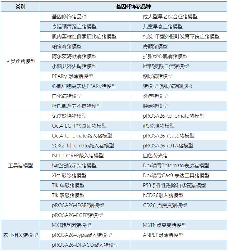 猪基因编辑