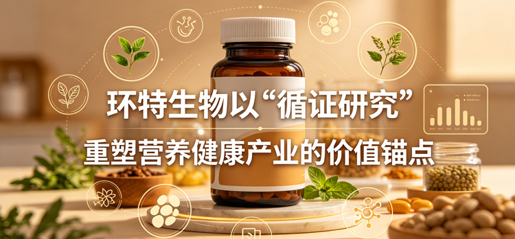 环特生物以“循证研究”重塑营养健康产业的价值锚点