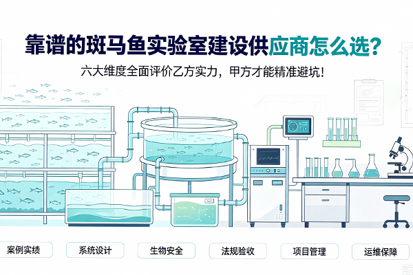 靠谱的斑马鱼实验室建设供应商怎么选？六大维度全面评价乙方实力，甲方才能精准避坑！